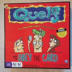 Quelf Party Game - Red